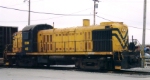 A Workhorse Pauses at Frontier Yard